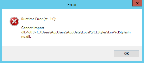 error loading newdot 1.dll